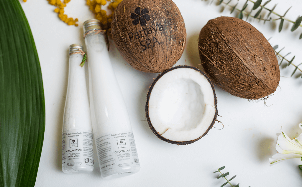100% Нерафинированное (Extra Virgin) кокосовое масло "Паттайя СПА" холодного отжима.